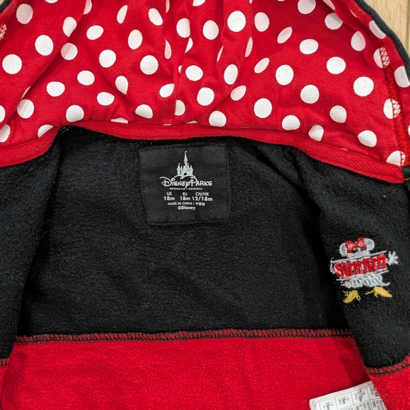 Disney Parks Minnie Mouse Zip Up Hoodie - Picture 5 of 5